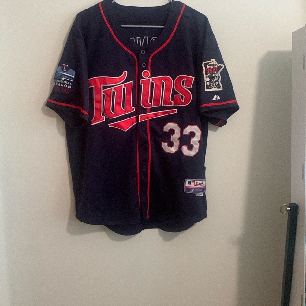 Majestic Cool Base Justin Morneau Minnesota Twins Jersey